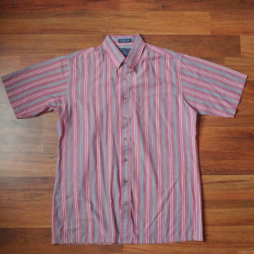 Vintage Funky Multicolor Striped Shirt